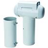 Idroweb Esalatore A Tee Smaltato Bianco Per Caldaia A Gas Diametro 130 Mm