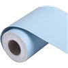 Dostear Bordi Greche Pannelli Adesivi Bordo Adesivo per Pareti Striscia Adesiva Muro Decorativa Greca Adesiva per Parete Azzurro 20 X 500cm