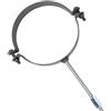 LANZZAS Set di fascette per canna fumaria, con diametro DN, Ø 150 mm, colore: grigio fuso - altri tubi disponibili nel nostro assortimento, li trovi qui.