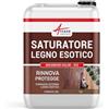 ARCANE INDUSTRIES Saturatore per legno esotico, Saturatore per legno da esterno ARCAWOOD COLOR - 932-20 L (fino a 100 m²) Teak - ARCANE INDUSTRIES