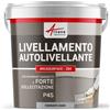 ARCANE INDUSTRIES Autolivellante per piastrelle, per pavimenti esterni e interni - 25 kg (fino a 17 m² per 1 mm di spessore) Grigio - ARCANE INDUSTRIES