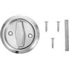 HEATSHAKING Maniglia ad Anello Rotonda in Acciaio Inox per Mobili, Maniglia Nascosta da Sollevamento per Porte di Armadietti, Adatta per Cucina, Bagno e Mobili da Interno