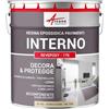 ARCANE INDUSTRIES Resina Epossidica per pavimenti di cucina e bagno decorativa - REVEPOXY - 176-1 kg (fino a 5 m² in 2 strati) Avorio Chiaro - RAL 1015 - ARCANE INDUSTRIES
