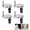 HHTSM Sedile WC Set di Fissaggio,Universale Fissaggi Cerniere WC, Con diametro di base 50 mm / 60 mm / 65 mm,Per Sedile Del Water (65mm)