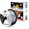 VECTOR WELDING Filo Animato No Gas 0,8mm 1KG Filo Saldatrice E71T-GS Bobina Filo Animato per Saldatura Universale D100 MIG MAG per Saldatrice, 1 Pezzi - VECTOR WELDING