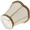 FOMIYES Paralume Lampadario Clip, Campana Oro 13x13x12cm | Montaggio Rapido Staffa di Supporto, Finitura Placcata, per Luci a Soffitto e Appliques