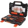 BLACK+DECKER A7231-XJ Set per Forare ed Avvitare, 0 W, 0 V, 76 Pezzi, Set di 76