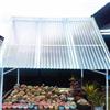 Geovne Lamiere Ondulate,Pannelli da Tetto Trasparente,Fogli Pretagliati di Vetroresina,Lastra Resistente ai Raggi UV,Antipioggia Pensilina Tettoia Isolanti,per Serre Carport,2mm (0.9x1.4m/35x55in,4 Pcs)
