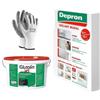 HYTAMA TOOLS DEPRON Pannelli Isolanti 9 mm (125×80 cm) - Confezione 20 m² + Colla Glutolin 8 kg | Isolamento Termico e Acustico per Pareti e Soffitti | 1 paio di guanti in nitrile HYTAMA TOOLS