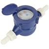 Ejoyous Contatore Dell'acqua Fredda DN15, Misuratore di Portata Dell'acqua Connessione del Contatore Dell'acqua DN15 Misuratore di Portata Dell'acqua Fredda Contatore Dell'acqua per