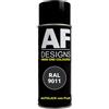 Alex Flittner Designs RAL9011 - Bomboletta spray opaca, colore nero grafite