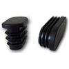 OL 4 tasselli e cappucci di chiusura in plastica per tubi ovali con spessore di parete 1,5-2 mm
