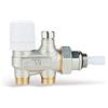 Watts Valvola 3/4 per caloriferi termostatizzabile a 4 vie per impianto monotubo watts