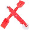JECOMPRIS Utensili Per Installazione Schermi Finestre Portatile Rullino e Spatola Per Guarnizione Kit Versatile Per Serramenti in Alluminio Tenuta Sicura e Sigillatura Strumenti Compatti e f