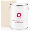 Q-COVER Impregnante Colorato per Legno 2 in 1 Bianco 5L Protezione UV Idrorepellente per Interno ed Esterno