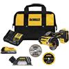 DEWALT Kit smerigliatrice angolare senza fili 20V MAX 3 pollici (DCS438E1)