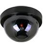 AYPOHU Telecamera di simulazione finta con telecamera di sorveglianza a circuito chiuso a cupola LED lampeggiante per la casa, per esterni e interni