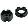 Dieffematic Adattatore Motore Tubolare Ogiva 78-80mm - per Tapparelle e Tende da Sole - Attacco Rettangolare 10x15mm