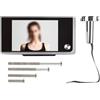 Desiumite Per Spioncino digitale con schermo LCD da 3,5 pollici, telecamera di sicurezza HD 720p, grandangolare a 120° (sku)