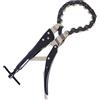 Wiltec Tagliatubi professionale a catena per tubi di scarico Ø 19-80 mm Pinza per acciaio, rame, plastica