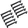 WSZGRJDM 2/5/10Pezzi Maniglia per Mobili, 96/128/160/192/320mm Maniglia per Cassetti, Maniglie per Porte in Lega di Alluminio, Maniglie per armadi con Viti