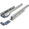 AERREGI Guide Scorrevoli Quadro Cassetto con Ammortizzatore - Estrazione Totale, Clip & Registro 3D - Fino a 40kg (35cm)