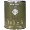 FLEUR DESIGNER'S PAINT | Vernice Monocomponente Ad Alta Resistenza, Extra Protettiva, 750ml, Trasparente Opaca, a Base Acqua, Ideale per Pareti, Mobile, Porte, Piastrelle, Top Cucina, Made in Italy