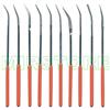 MIRSTORE LIME DIAMANTATE CURVE LUNGHEZZA 160 mm SET 10 PZ
