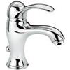 EMMEVI Miscelatore per Lavabo Monocomando Harmony, Rame Cromato, Cromo