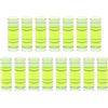 QUARKZMAN 15pz Piccoli Livelli a Bolla Cilindrici 10x30mm PMMA Mini Livello a Bolla Orizzontale Strumenti Misurazione Layout per RV TV Cornice Foto Strumento Livellamento