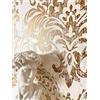 Newroom Carta da Parati TNT Bianco Barocco Ornamento Damascato Soggiorno