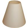 LampyAbazury.com Paralume 500 x 230 x 400 mm diametro inferiore x diametro superiore x altezza | fedeltà imitazione cotone | colore ecru (crema) | grigio lampada 50 x 23 x 40 cm | grigio lampada 50 cm