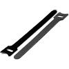IGTOPS 100 fascette stringicavo in, fascette riutilizzabili con, fascette stringicavo regolabili (150 mm - nero)