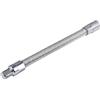 KATUR Set di cricchetti a prolunga con presa flessibile, snodo elastico snodato snodo di collegamento, supporto per punte adattatore per albero di trasmissione (gambo 3/8 pollice lunghezza 200mm)