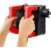 Desnysmf Smerigliatrice per calcestruzzo da 1200 W, fresa per decontaminazione, fresatrice a parete, con valvola di dissipazione del calore e borsa per il trasporto per pareti in cemento, pareti verniciate