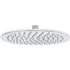 METAFORM Soffione Doccia Tondo Cromo in Acciaio Inox 18/10 ss Aisi 304 Mod. Seven Round