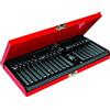 Wacktek SERIE INSERTI TORX ESAGONALI E MILLE RIGHE 3/8-1/2 40 PZ IN ACCIAIO CROMO VANADIO
