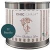 CHIC CHALK - 500 ml PETROLIO - Pittura gessosa super opaca. Aderisce su tutte le superfici senza primer o carteggio. Ideale per ottenere mobili in stile Shabby e non solo.