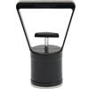 Ghjkldha Strumento magnetico per pickup, nero, strumento meccanico a sgancio rapido, manico ergonomico in gomma, forte magnete per garage, officina, edilizia