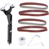 Allthingstore Kit adattatore levigatrice a nastro per smerigliatrici angolari portatili compatibile con modelli 100 unità