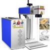 Sihao Incisore laser a fibra, Macchina per Incisione Laser 30W Raycus Incisore 150X150mm 800mm/s 1064nm 220V EZCAD/LightBurn Per Gioielli Metallo Alluminio Acciaio etc. (30W)