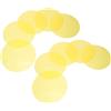 Toyvian Filtri Colore Gialli per Luci LED 10 Pezzi, Pellicola Pet Ultrasottile e Riutilizzabile, Adesivi Rotondi per Diffusore Luce, per Camera da Letto e Sala da Pranzo