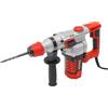 Fyssnn 930 giri/min, martello perforatore a percussione, 2200 W, martello di demolizione elettrico con 4 punte e 2 scalpelli e cassetta degli attrezzi, trapano elettrico per cemento, legno, metallo