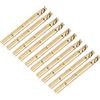 Eacam Manica della Sonda di Prova della Molla, Rame Rosso R156-4 S, 100pcs, Diametro di 2,89 Mm, Lunghezza 30 Mm, per il Test dei Componenti Elettronici, con Test di Parametri