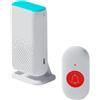 MQODLFP D320 Flash Vibrazione Campanello Fili Intelligente Anziani Cercapersone Impermeabile Fili di Emergenza Cercapersone Infermiere di Allarme A