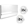 Pucci PLACCA 2 ROSONI BOTTONI e PROLUNGA PUCCI CROMATO 80007522