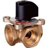 Aqua Heating Valvol 3 Vie Valvola Del Fornello Valvola A 3 Vie In Ottone Valvola Di Miscelazione Valvol Di Aumento Della Temperatura 3/4
