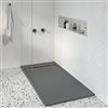 KOES - Piatto Doccia in Resina Serie AMUR - 90x130 - Antracite RAL 7016