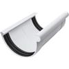 INEFA Raccordo grondaia semicircolare 125mm Bianco plastica