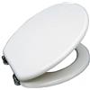 Ercos Acb Sedile Compatibile Non Originale WC Duraplus Duravit Gold Line | Coperchio/Sedile WC con Anima in Legno Rivestita in Fibra di Vetro, Bianco